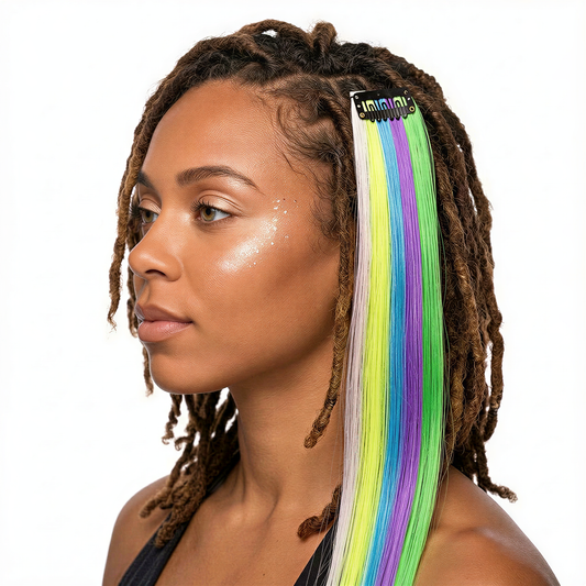 Glow-in-the-Dark Hair Extensions — retrofuture from Technodystopop