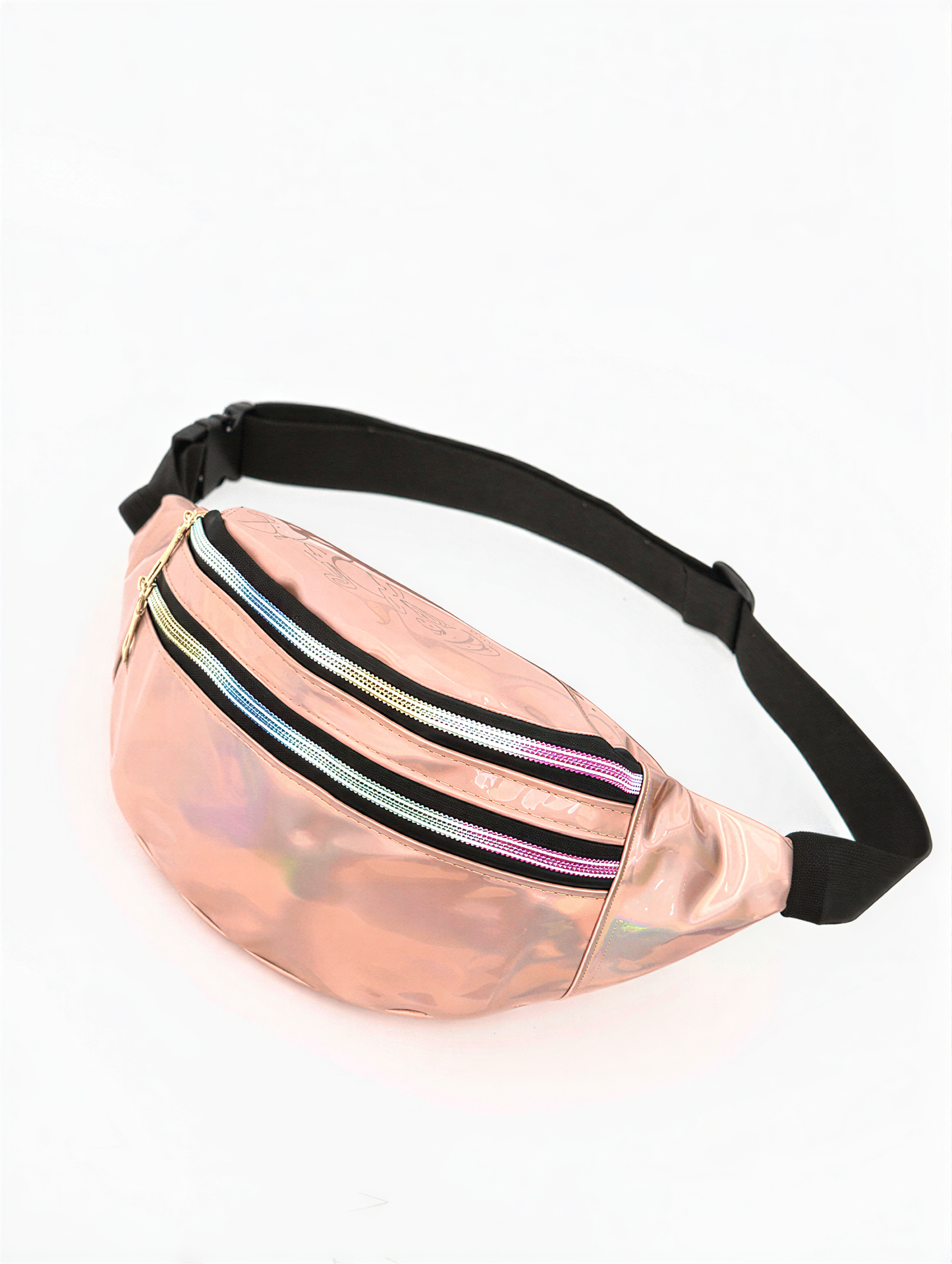 Holographic Fanny Pack in Khaki — retrofuture