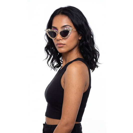 Diamond Flash Party Shades — cyberpunk from Technodystopop