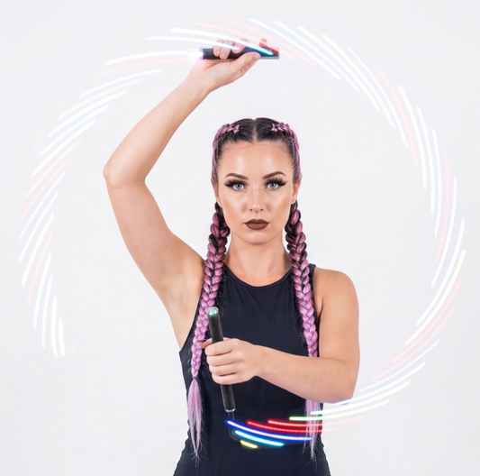 LED Ribbon Dance Streamer — alt from Technodystopop