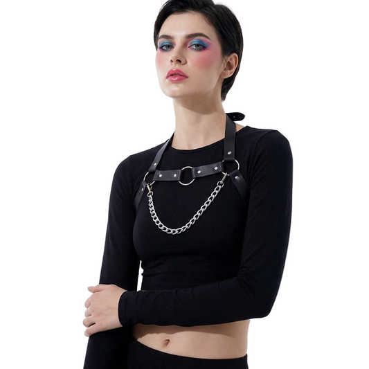 Stainless Steel Body Chain — retrofuture from Technodystopop