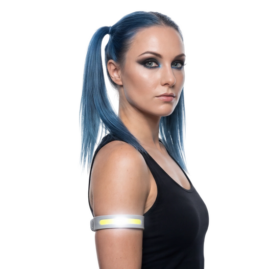 LED Safety Armband — cyberpunk from Technodystopop