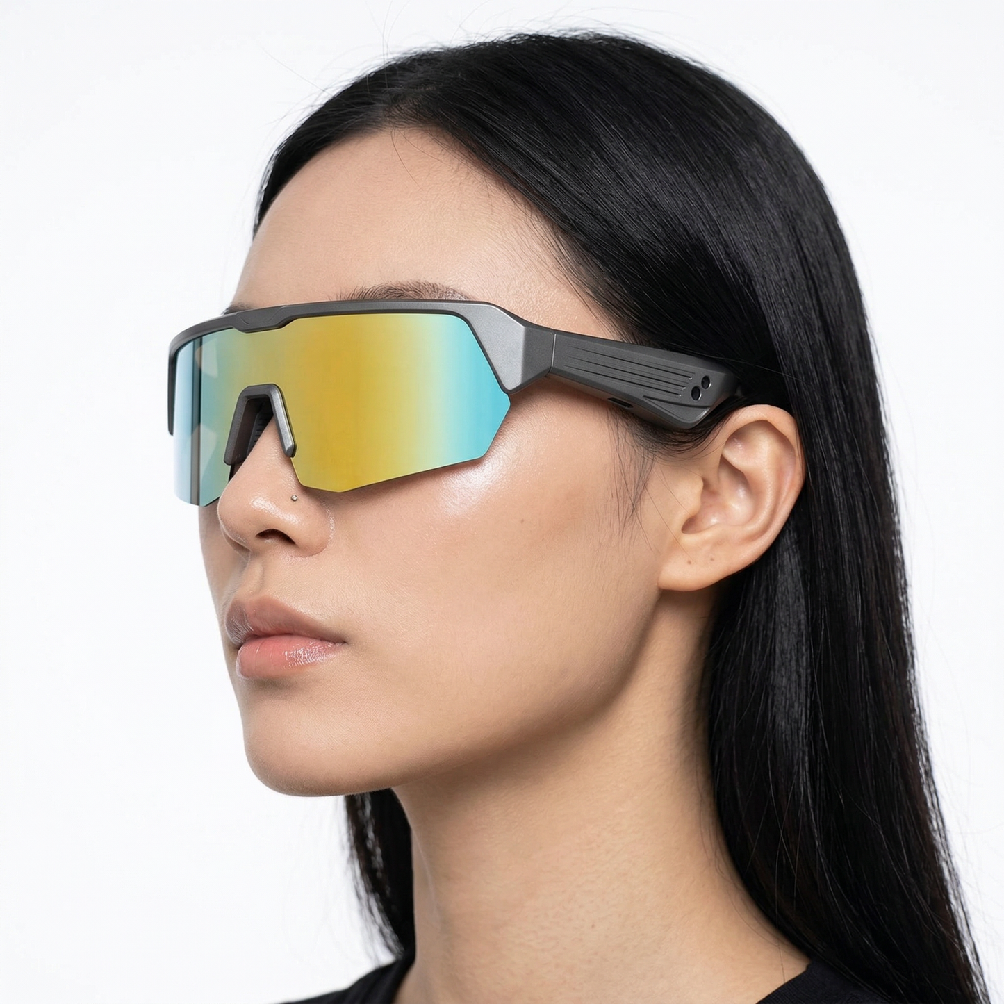 alternate angle of Bluetooth Audio Smart Glasses, alt