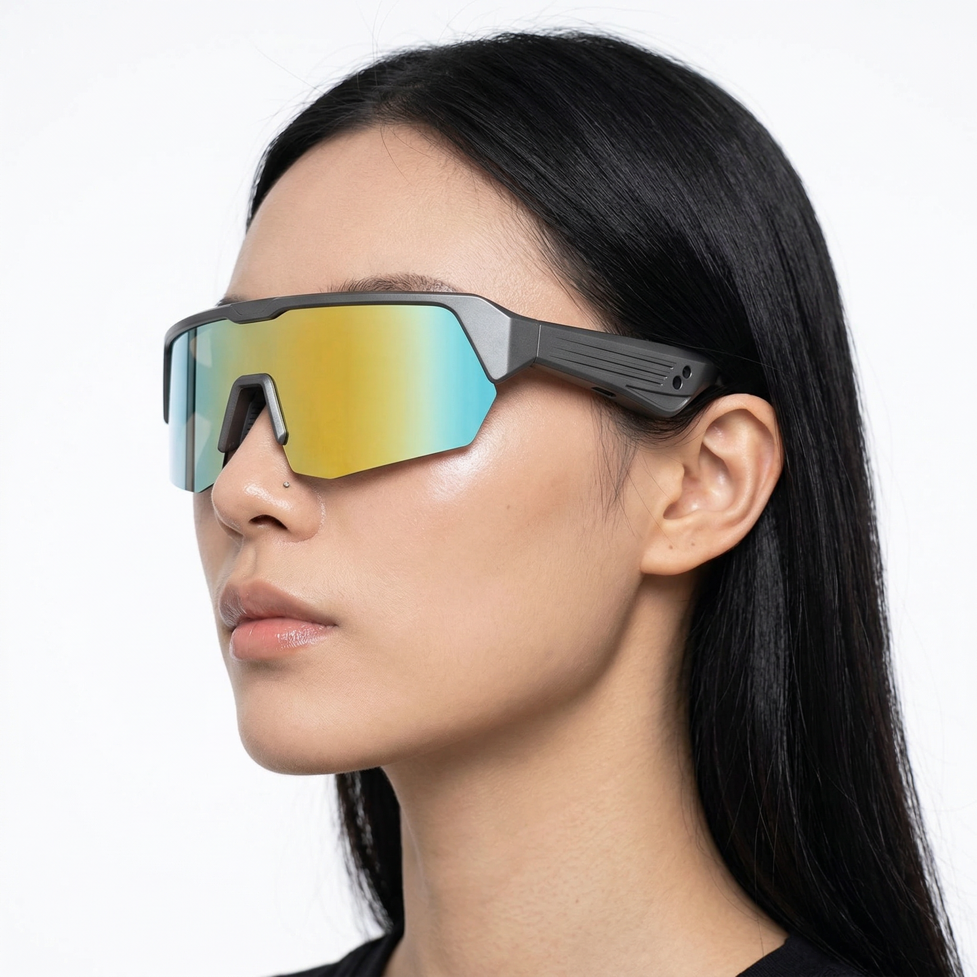 alternate angle of Bluetooth Audio Smart Glasses, alt