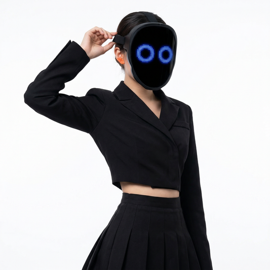 App-Controlled LED Face Mask