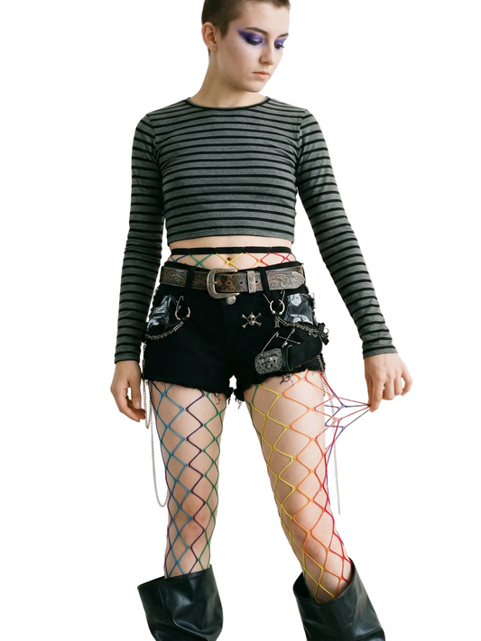 Punk Fishnet Tights — alt from Technodystopop