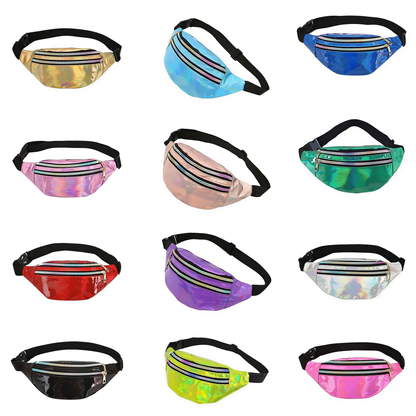 styling shot of Holographic Fanny Pack, alt