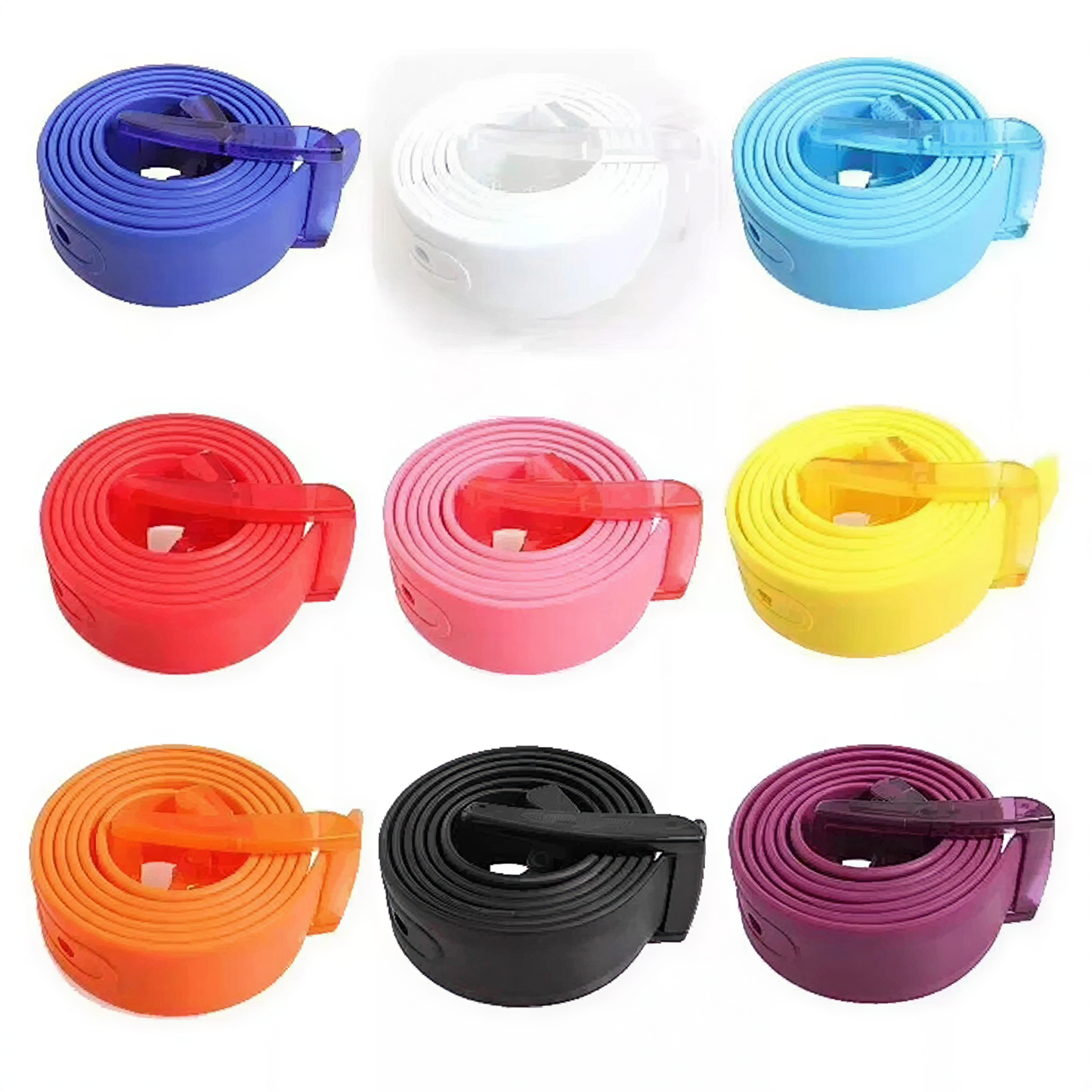 Candy Color Silicone Belt