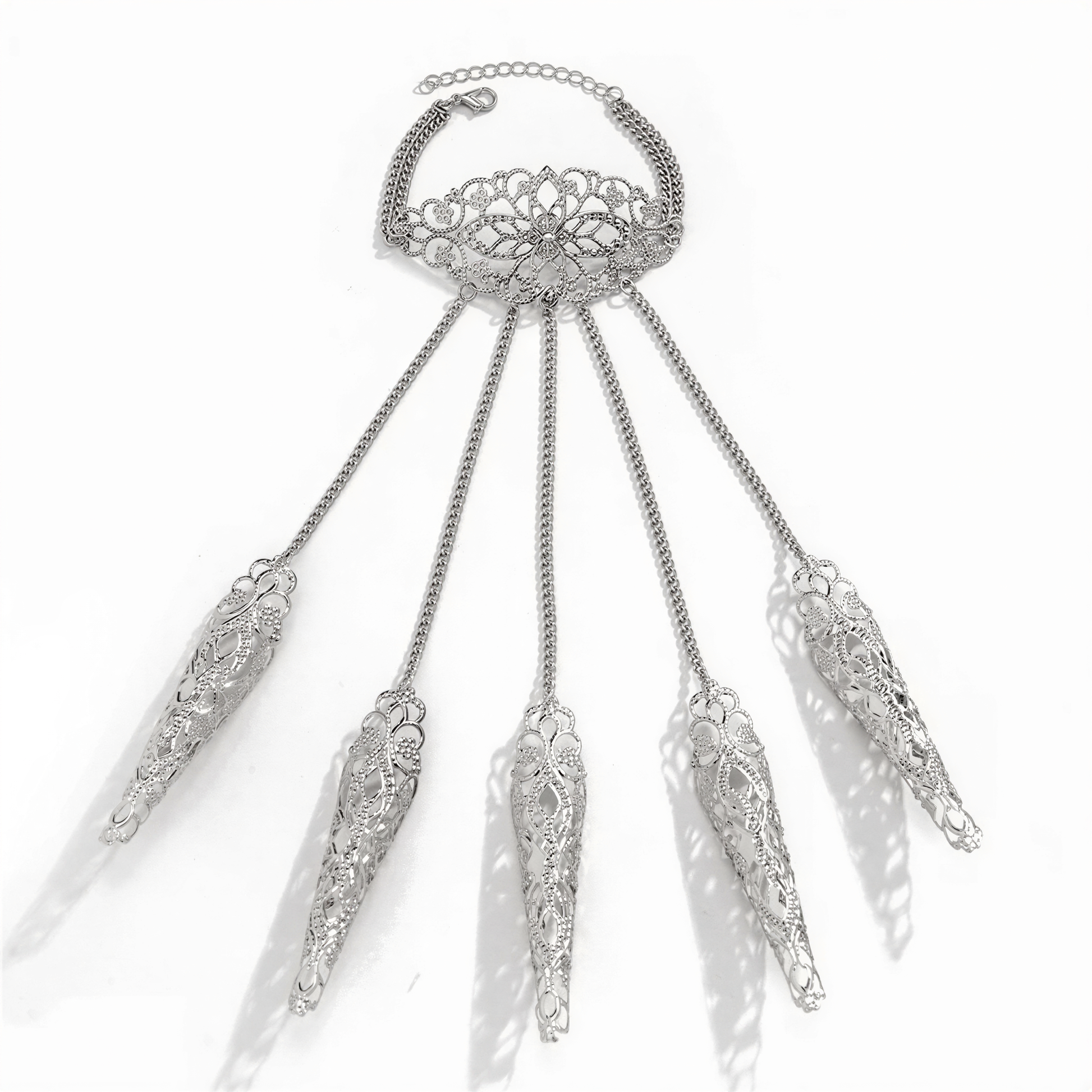 product shot of Chain Link Claw Bracelet, festival fashion