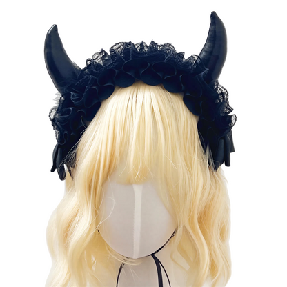 Bat Wing Ear Headband in E — alt