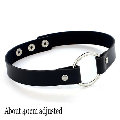 Punk Heart Lock Choker in Round — retrofuture