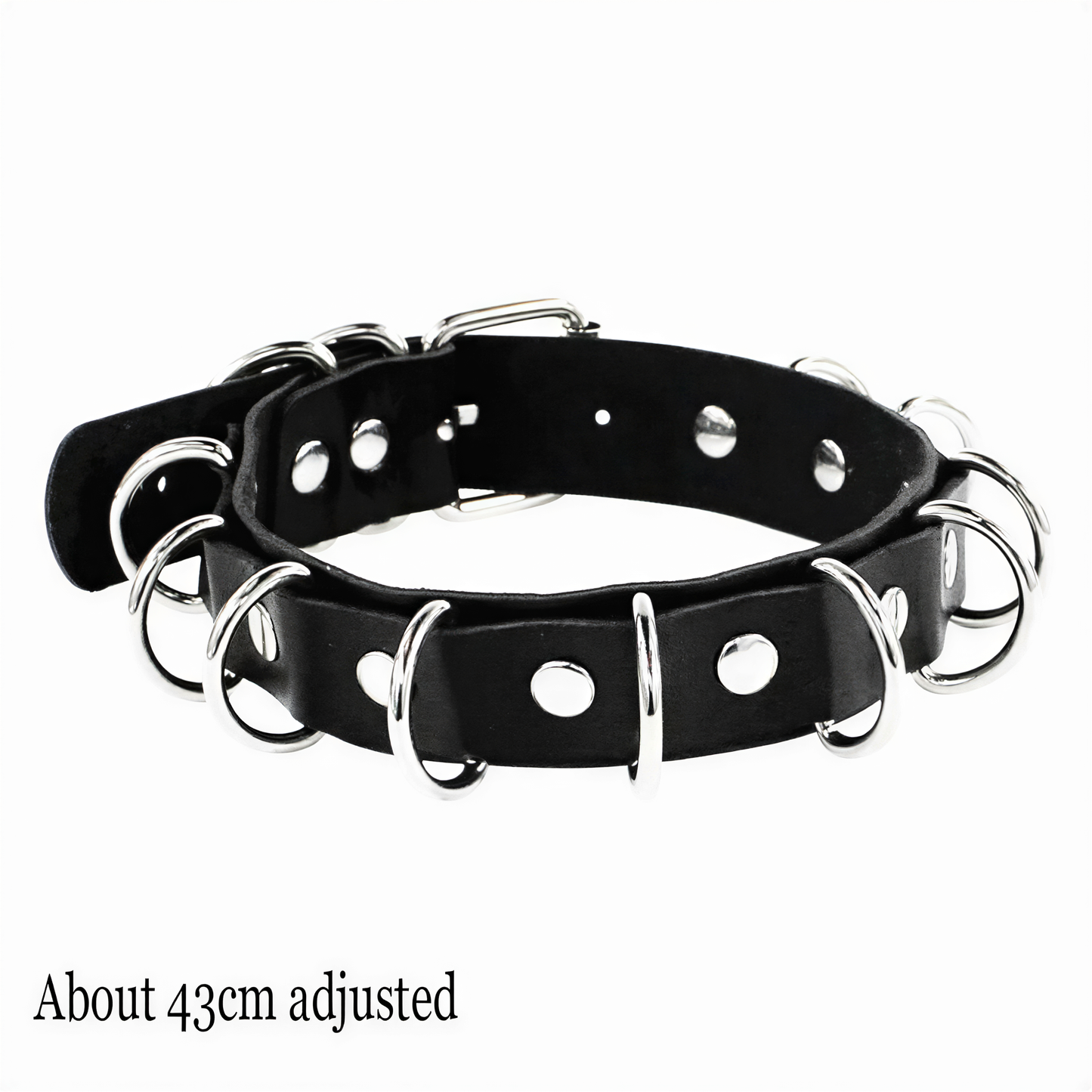 Punk Heart Lock Choker in Circle Dots — retrofuture