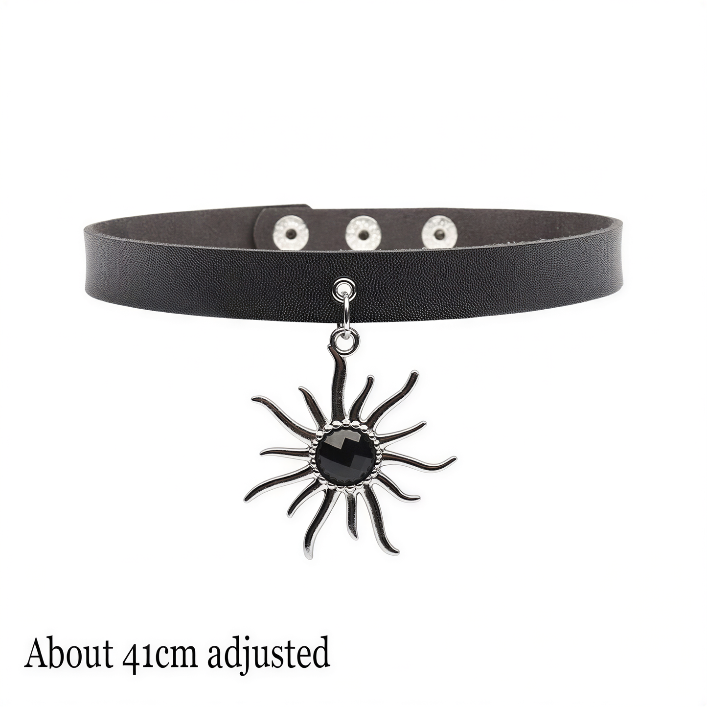 Punk Heart Lock Choker in Sun — alt