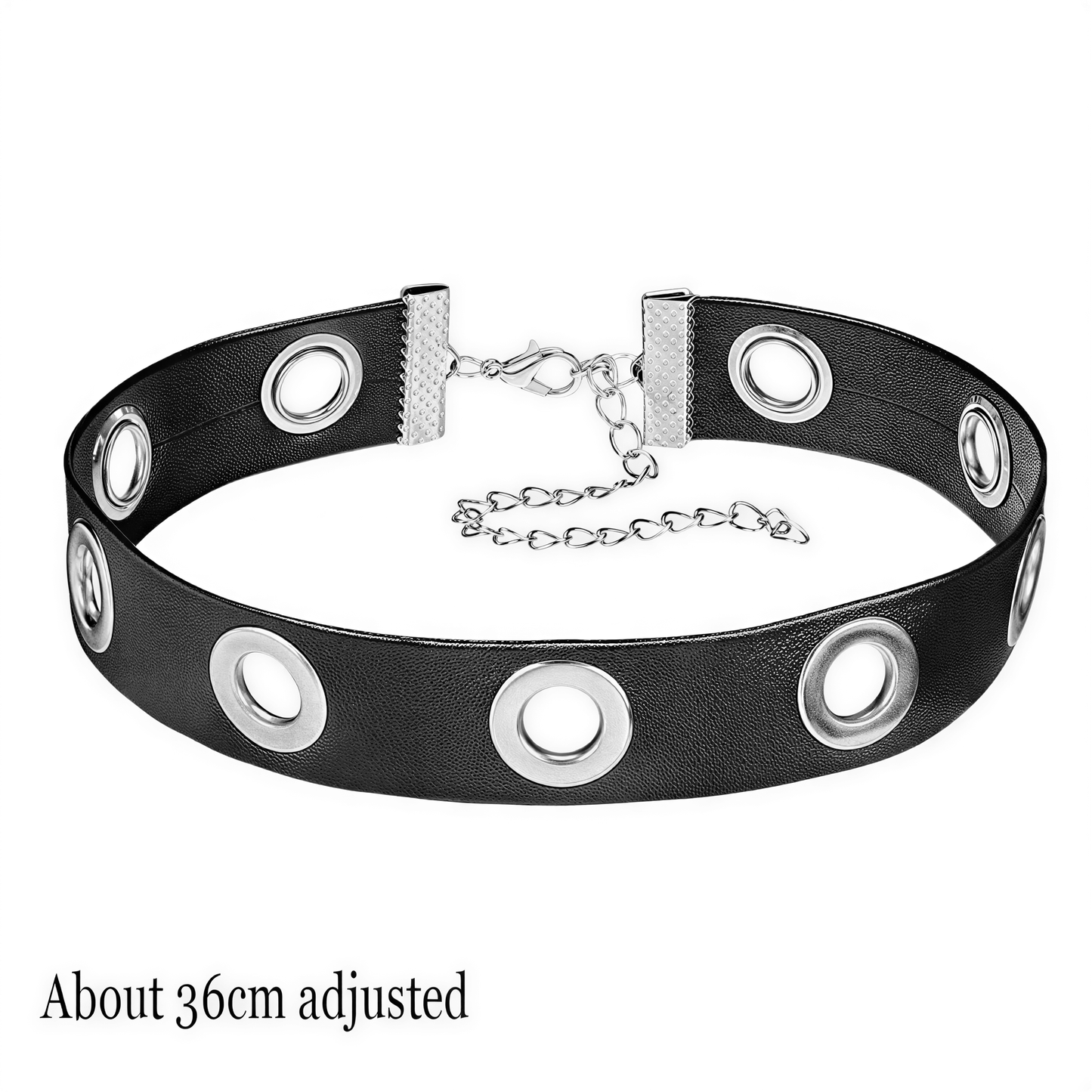 Punk Heart Lock Choker in Ring — retrofuture