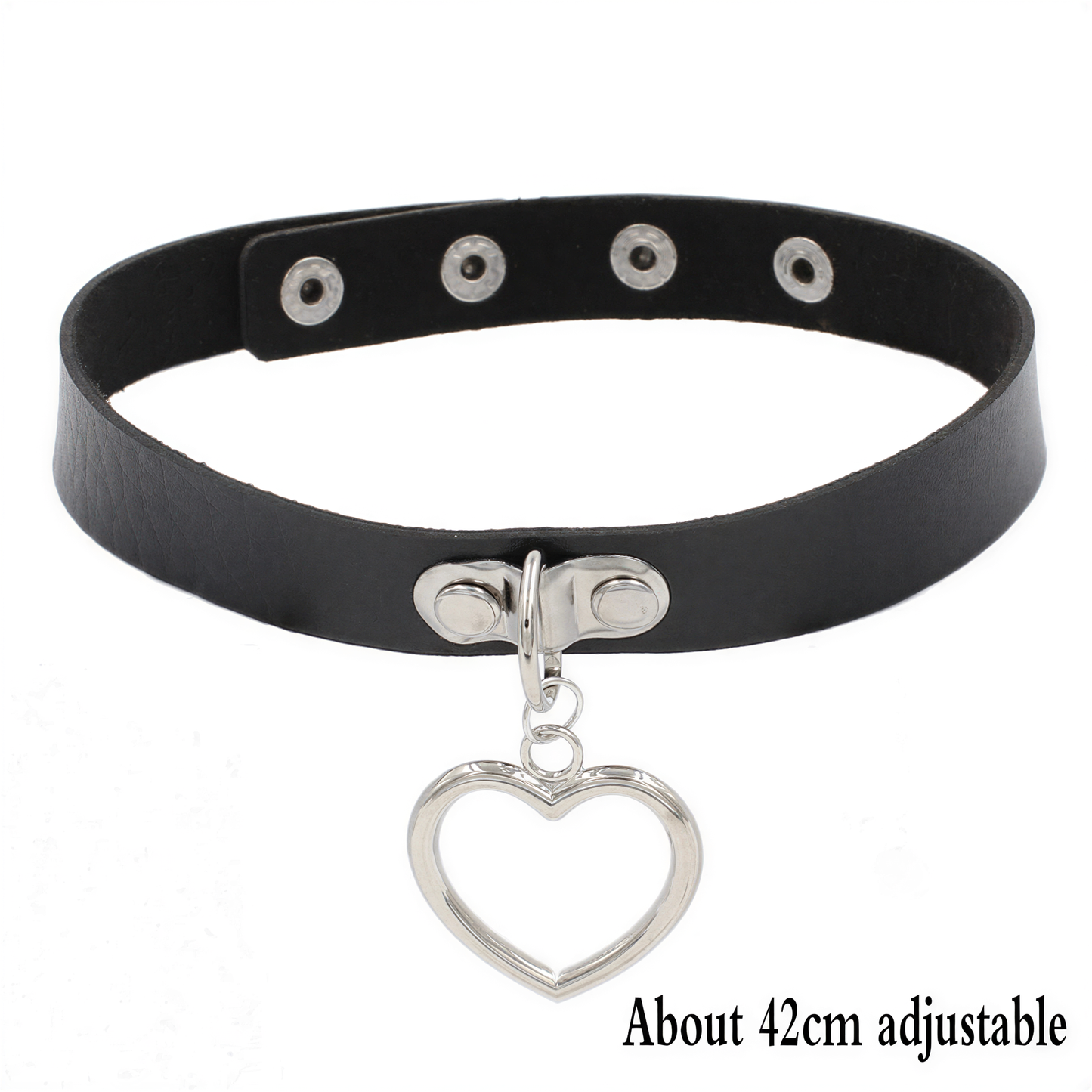 Punk Heart Lock Choker in Hollow Heart — retrofuture
