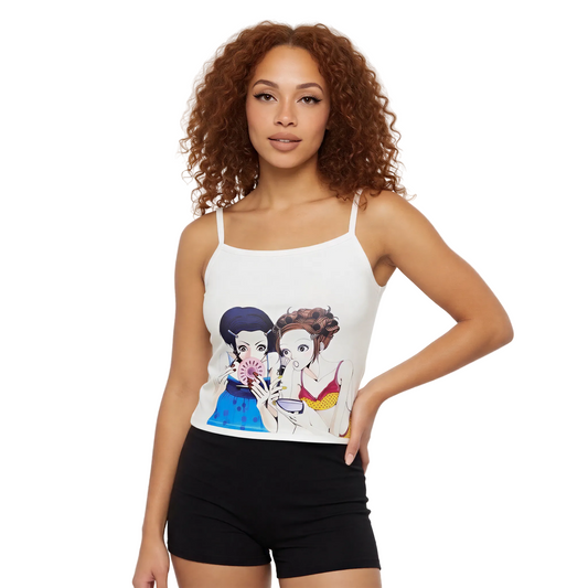 Punk Letter Sling Top — festival fashion from Technodystopop