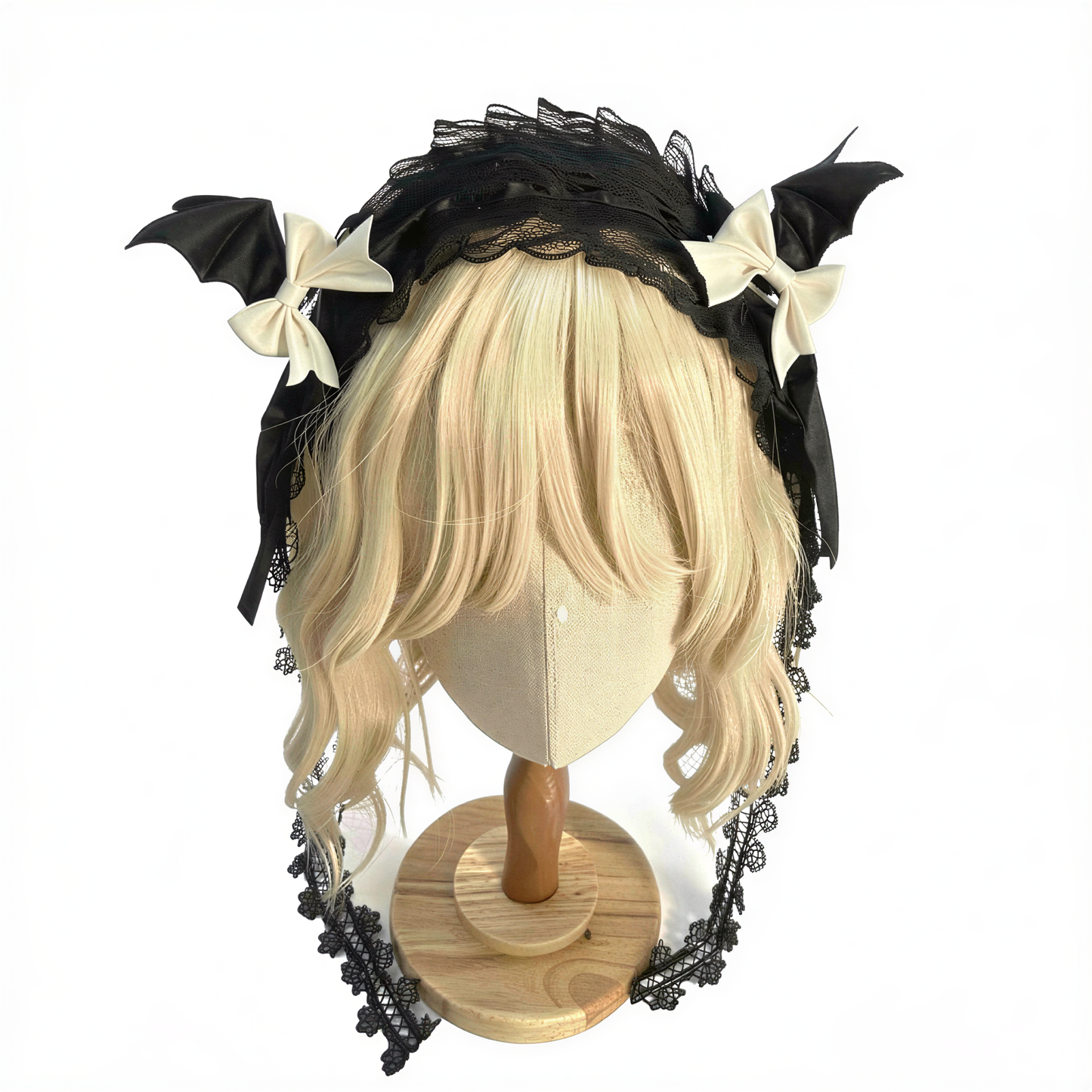Bat Wing Ear Headband in D — alt