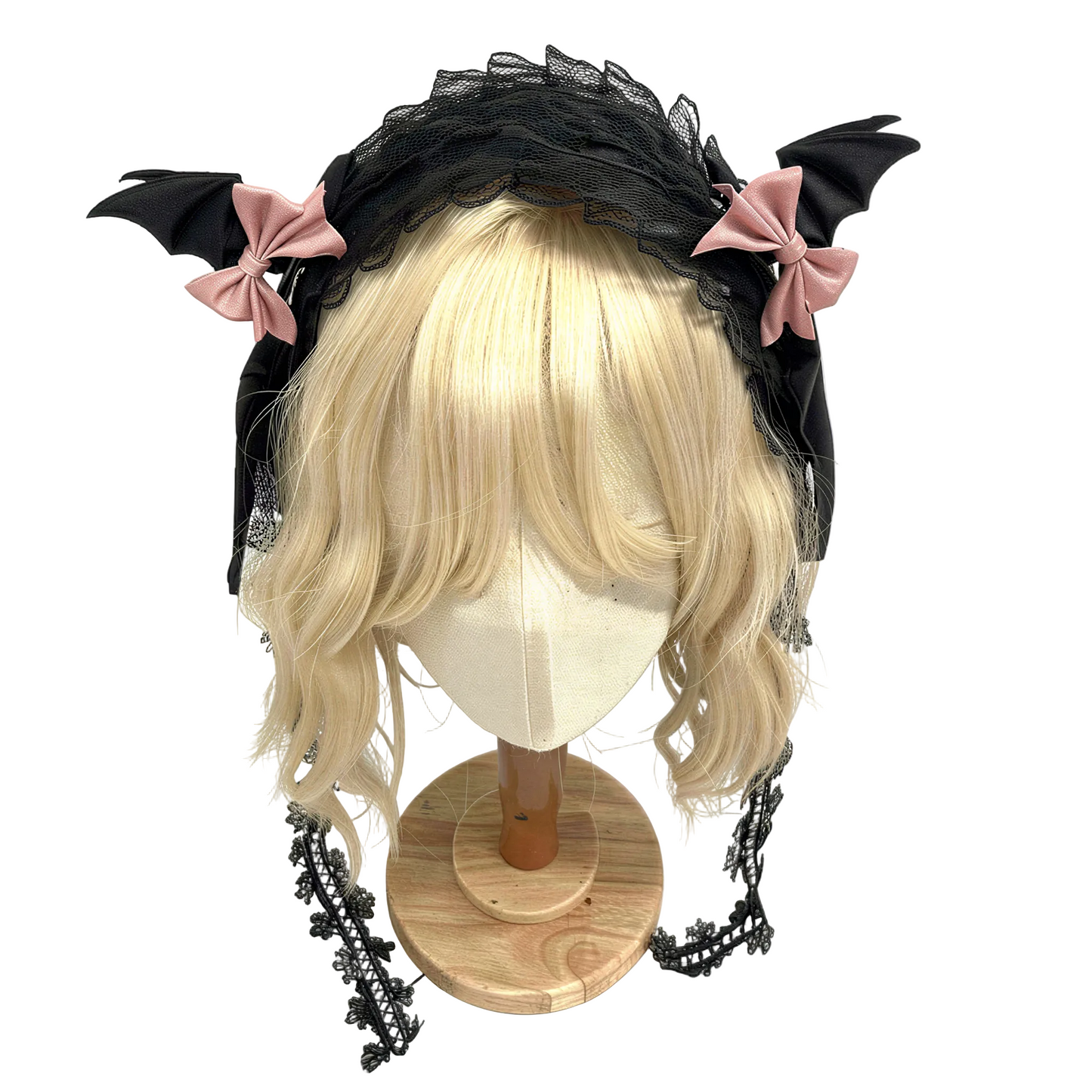 Bat Wing Ear Headband in C — alt