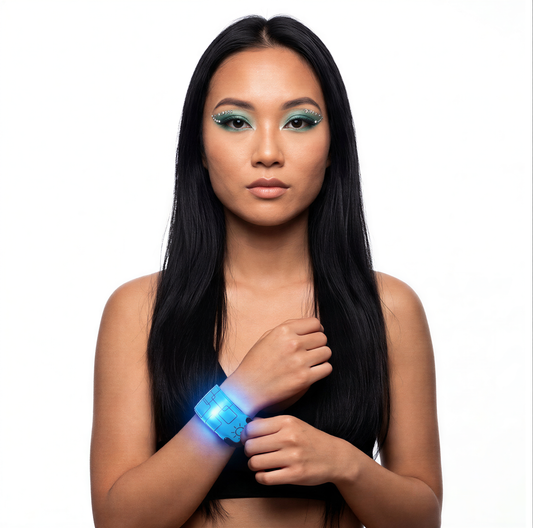 LED Slap Band Bracelet — alt from Technodystopop