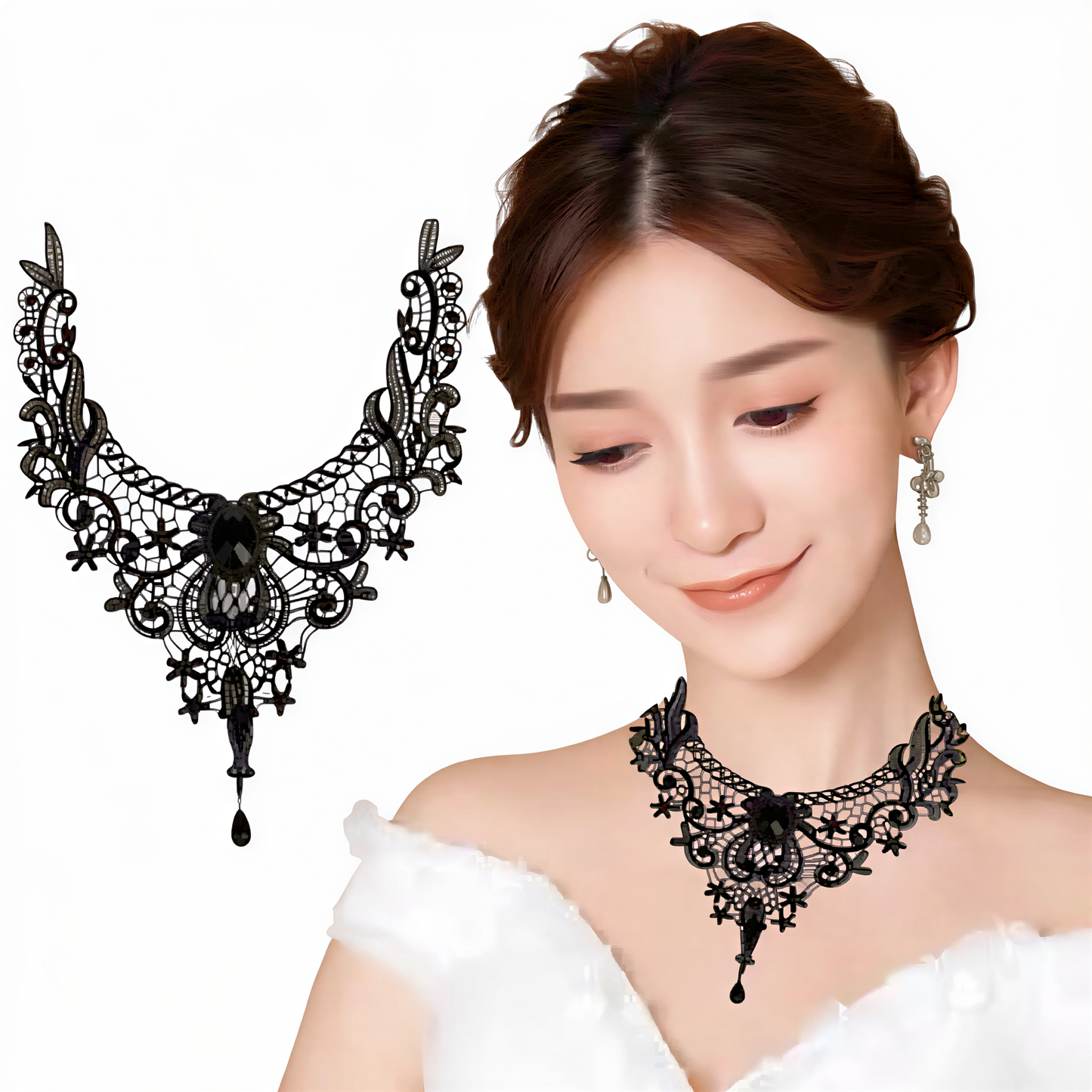 Assorted Velvet and Lace Chokers