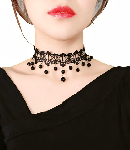 Assorted Velvet and Lace Chokers