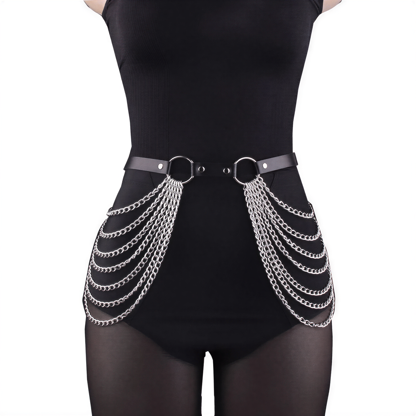 Belly Waist Chain Harness in c — retrofuture