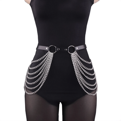 Belly Waist Chain Harness in c — retrofuture
