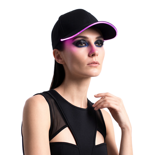 LED Flash Baseball Cap — cyberpunk from Technodystopop
